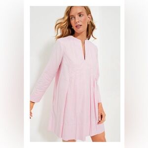 Tuckernuck - Pink Lightweight Oxford Luella Dress (M)